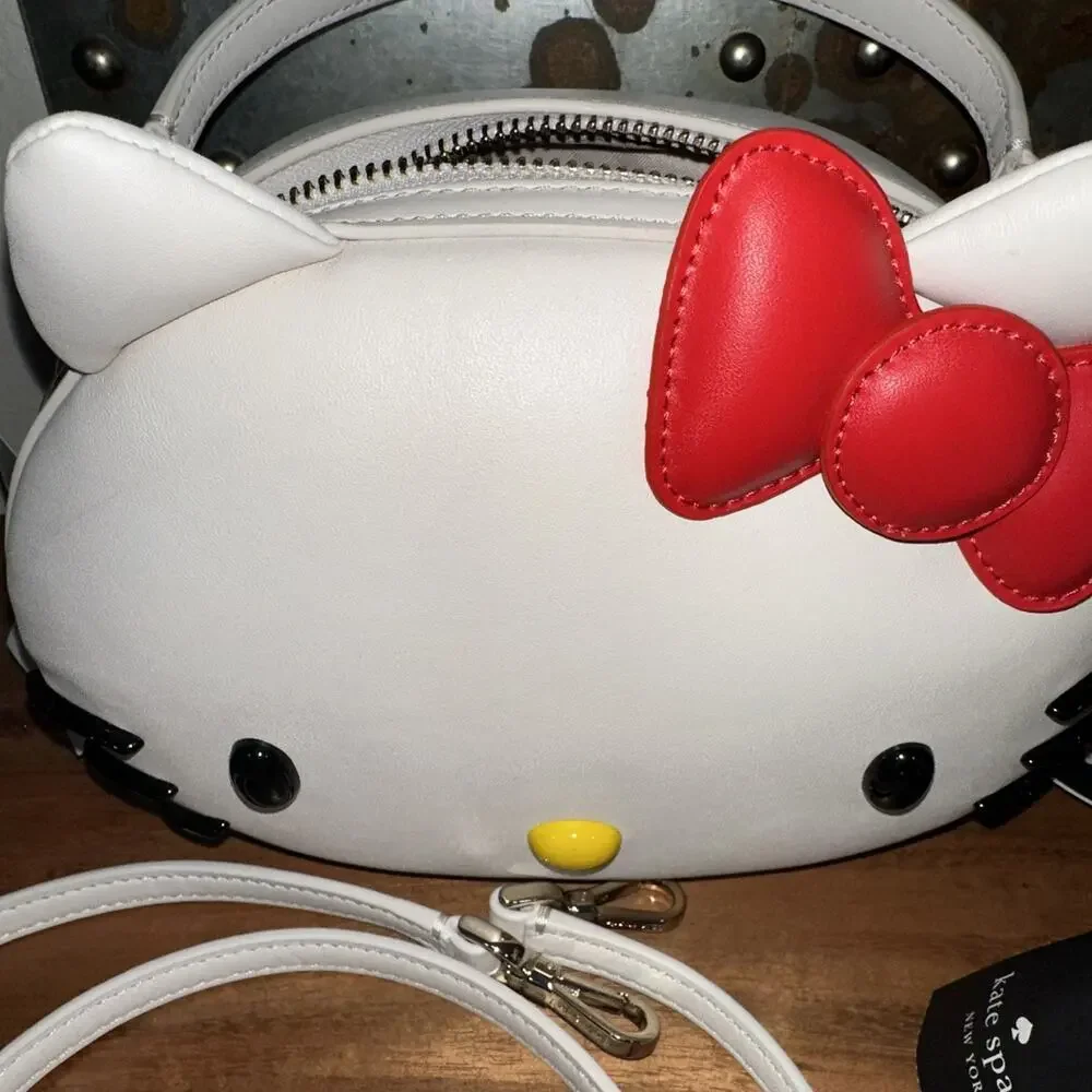Kate Spade X Hello Kitty Holiday Bundle Large 3d bag & 3D crossbody & Slim Card